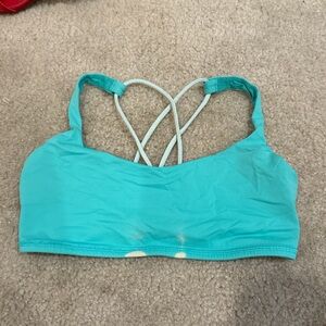 Lululemon Athletica Teal Sports Bra